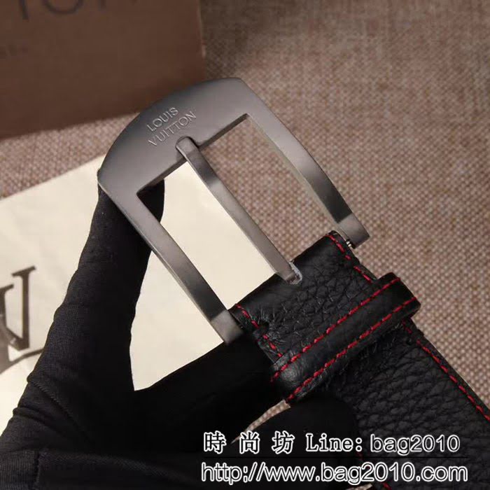 路易威登LV logo Taurillon 經典男士皮帶 LHG1644